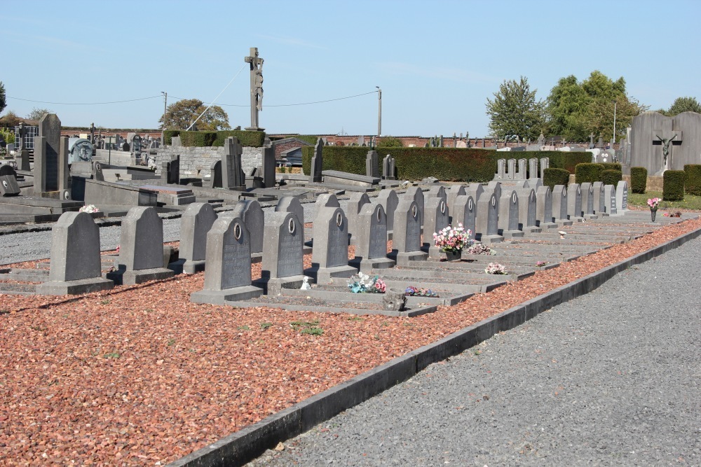 Belgische Oorlogsgraven Braine-le-Comte