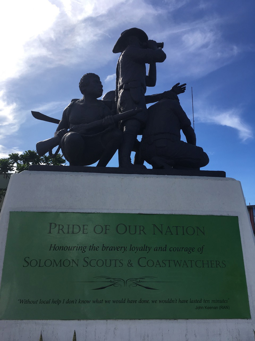 Monument Solomon Scouts & Coastwatchers #2