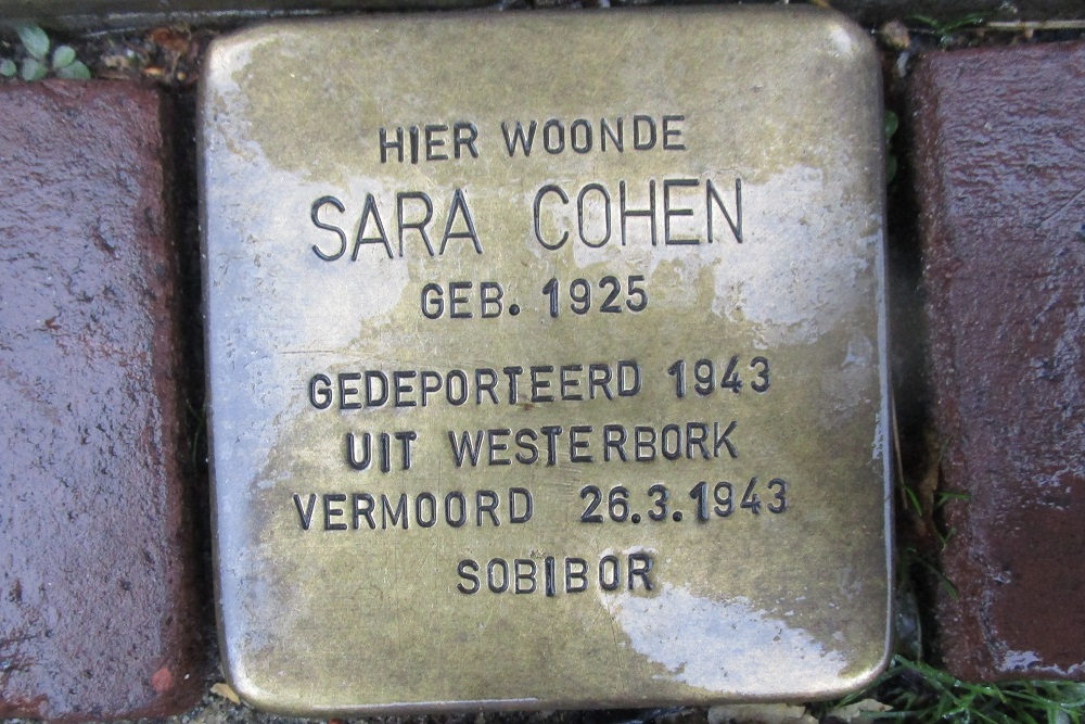 Stolpersteine Kerkstraat 4 #4