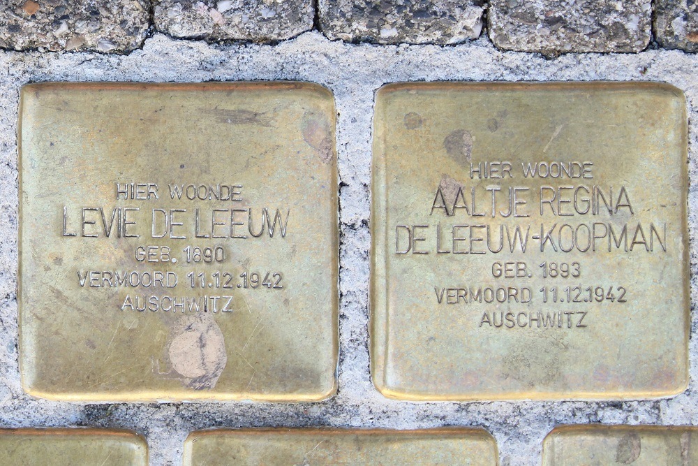 Stolpersteine Diezerstraat 90 #2