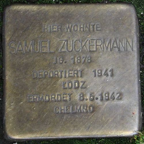 Stolpersteine Luisenstraße 124 #3