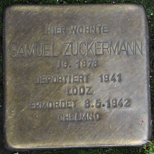 Stolpersteine Luisenstrae 124 #3