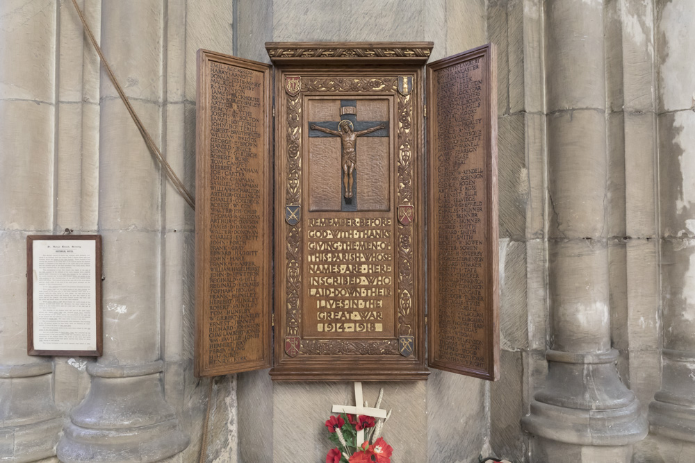 Oorlogsmonument St Mary's Church Beverley #4