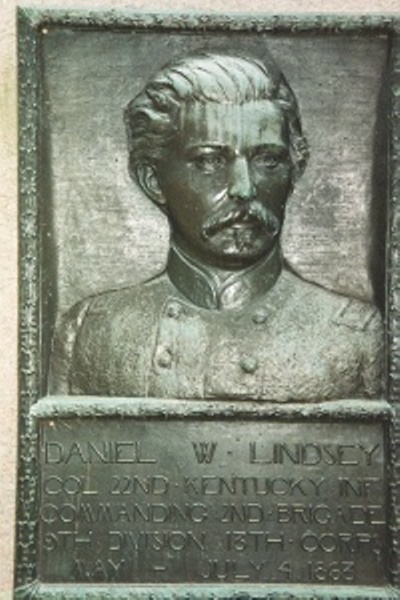 Gedenkteken Colonel D. W. Lindsey (Union) #1