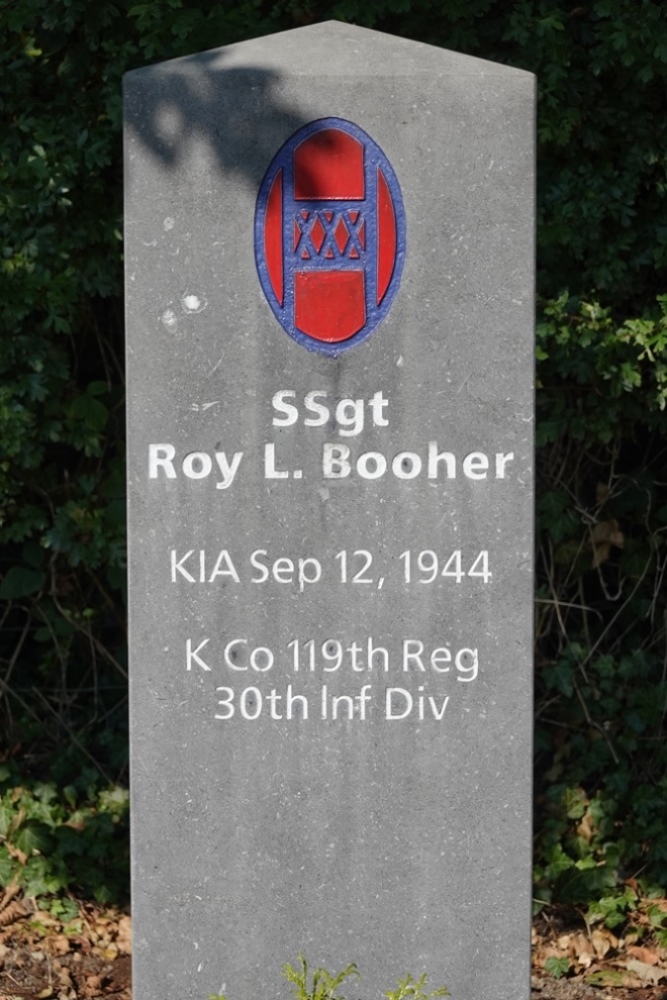 Monument Roy L. Booher, 30th Infantry Division #5