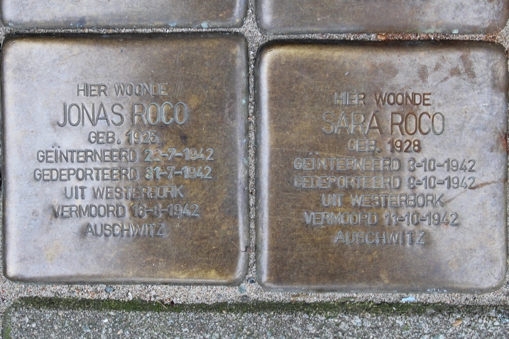 Stolpersteine Schalk Burgerstraat 26 #3