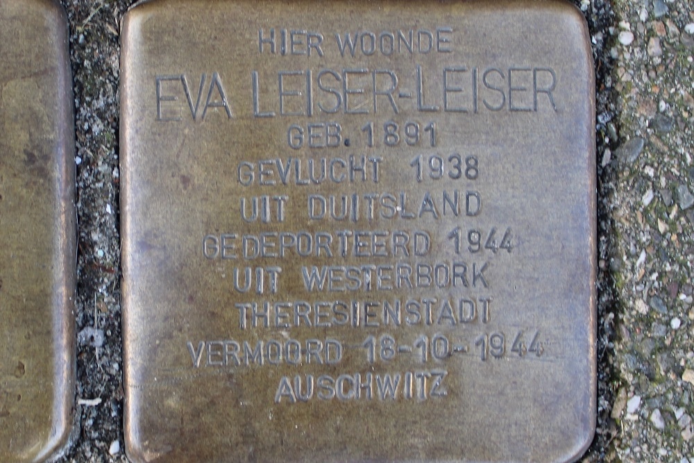 Stolpersteine Houtmansgracht 14 (voorheen 23) #3