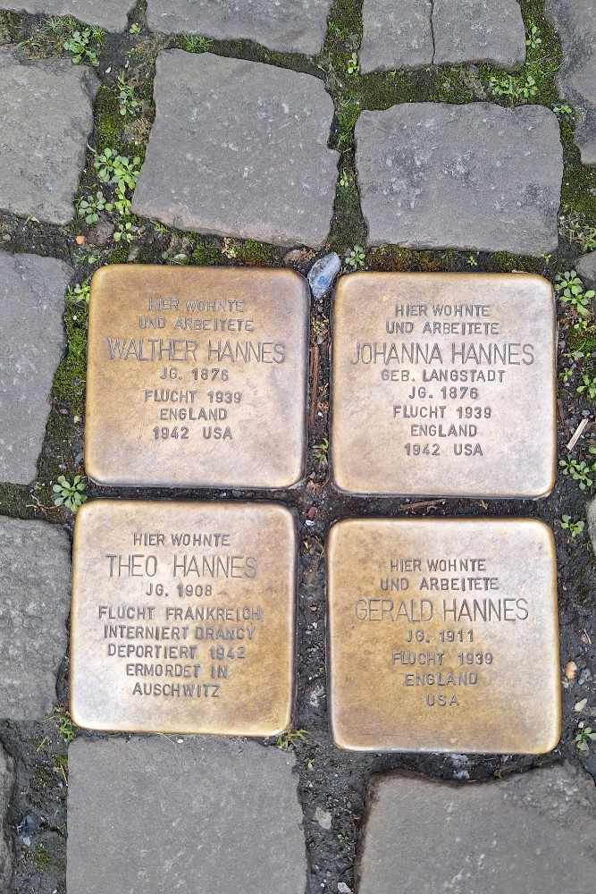 Stolpersteine Obenmarspforten 13 #2