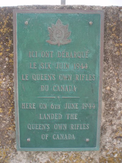 Gedenkteken op Tobruk: The Queen's Own Rifles of Canada #2