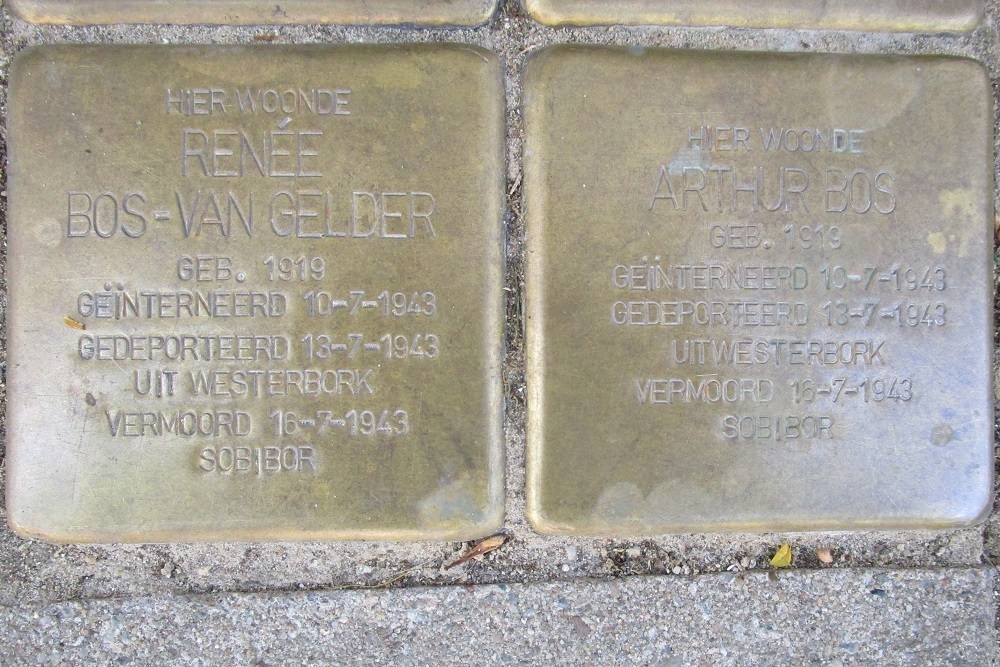 Stolpersteine Van Breestraat 19 #2