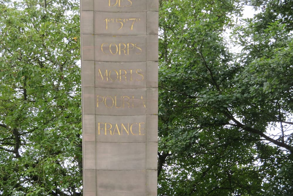 Monument 1er, 5e en 7e Corps Arme Franaise #3