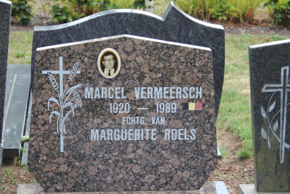 Belgische Graven Oudstrijders Olsene Nieuwe Begraafplaats #5