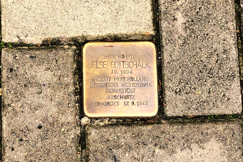 Stolperstein Konrad-Adenauer-Strae 240