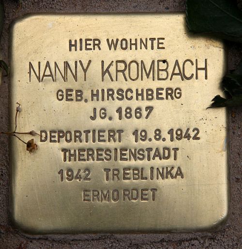 Stolpersteine Pariser Strae 11 #3