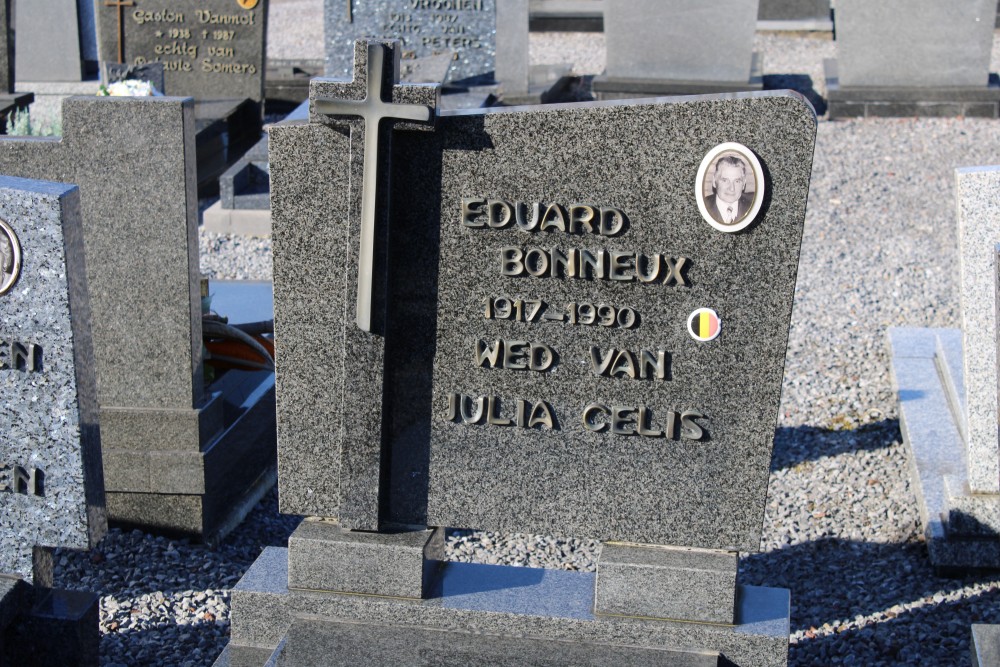 Belgische Graven Oudstrijders Rummen Begraafplaats #4