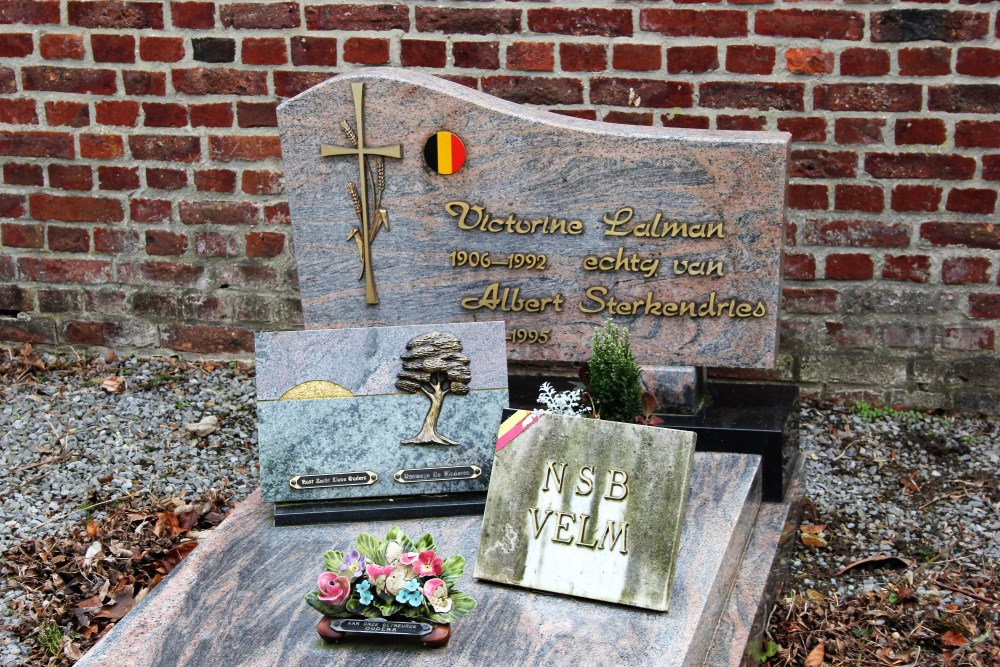 Belgian Graves Veterans Velm Churchyard #3