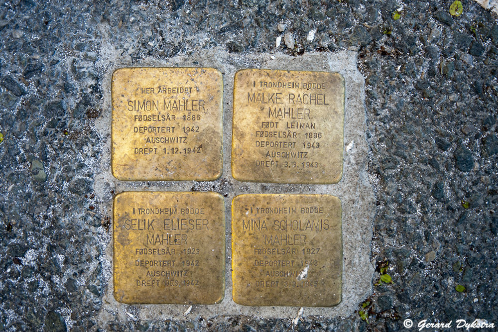 Stolpersteine Kjpmannsgata 11 #1