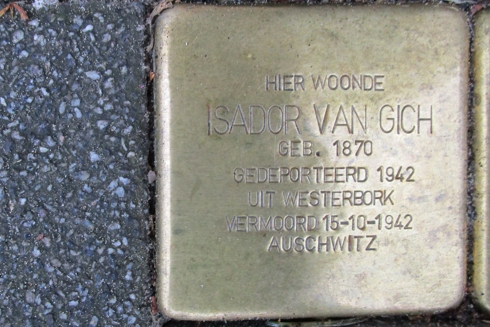 Stolpersteine Rodenrijselaan 46a #2