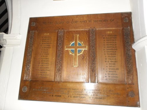 War Memorial St. James Church #1