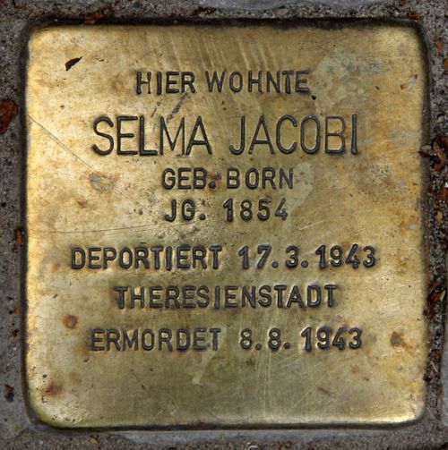 Stolperstein Güntzelstraße 19 #1