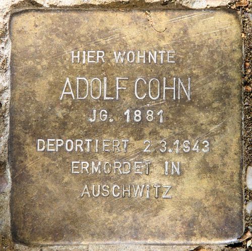 Stolpersteine Berchtesgadener Strae 35