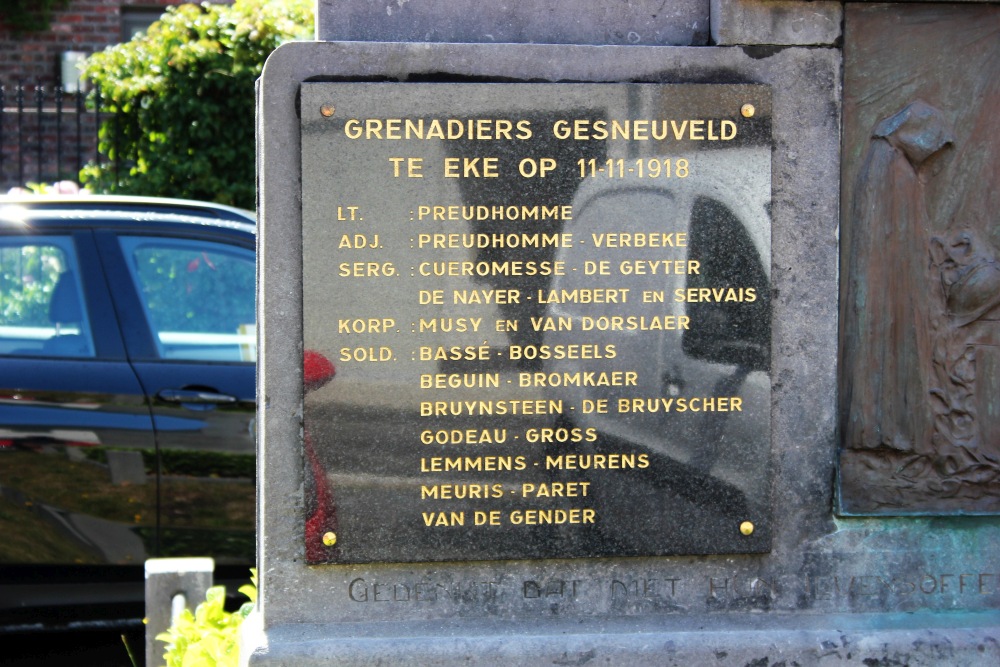 Oorlogsmonument Eke #2