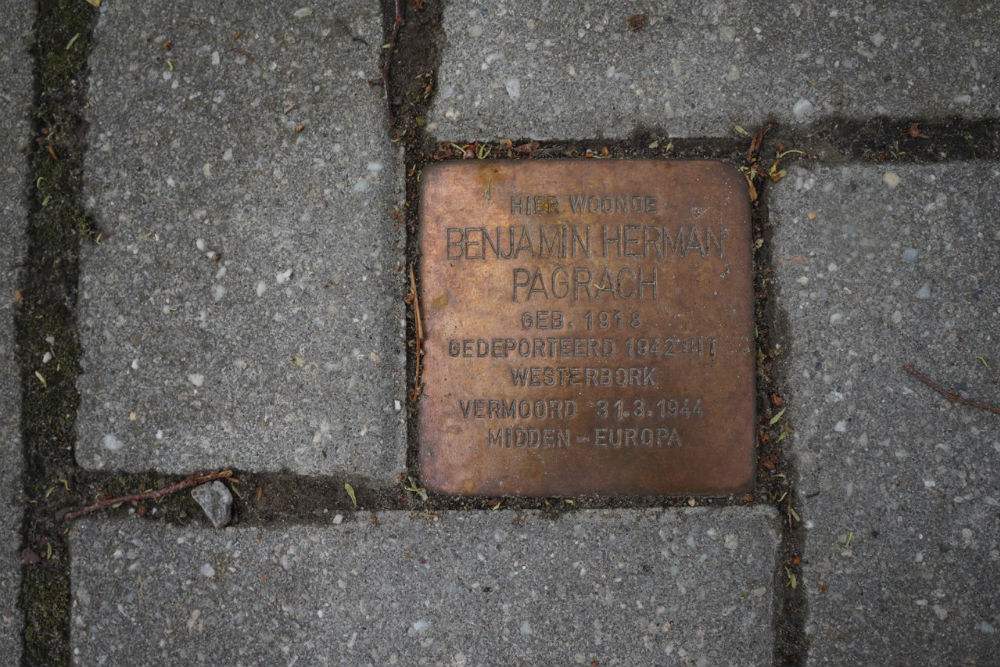 Stolperstein Oranjestraat 33 #1