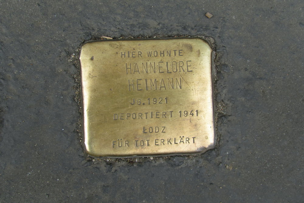 Stolpersteine Zlpicher Strae 302 #4