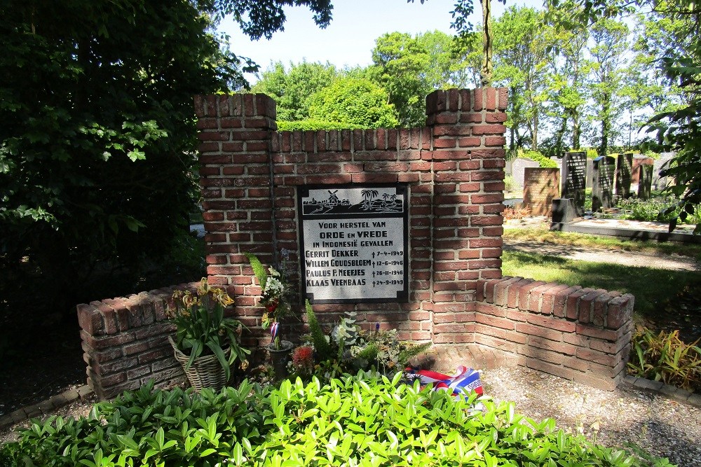 Indië-Monument Algemene Begraafplaats Hippolytushoef #1