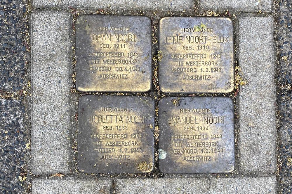 Stolpersteine Ellekomstraat 46 #1