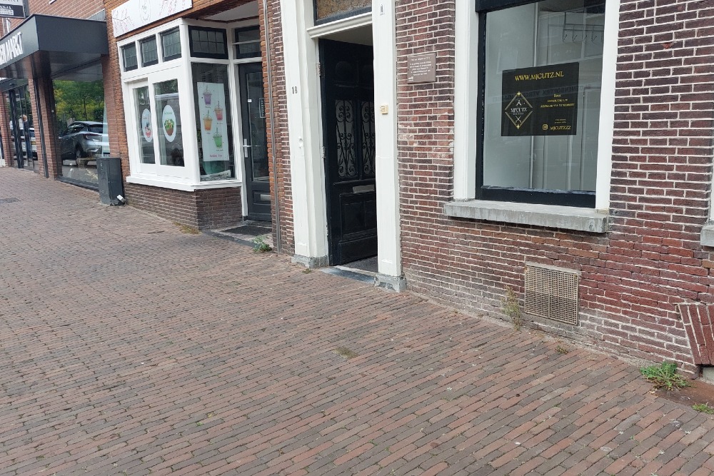 Stolpersteine Oosterstraat 18 #3