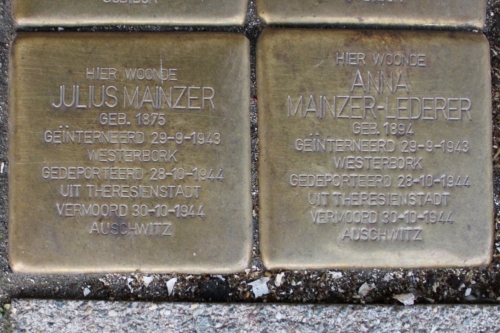 Stolpersteine Stadionplein 23 III #3