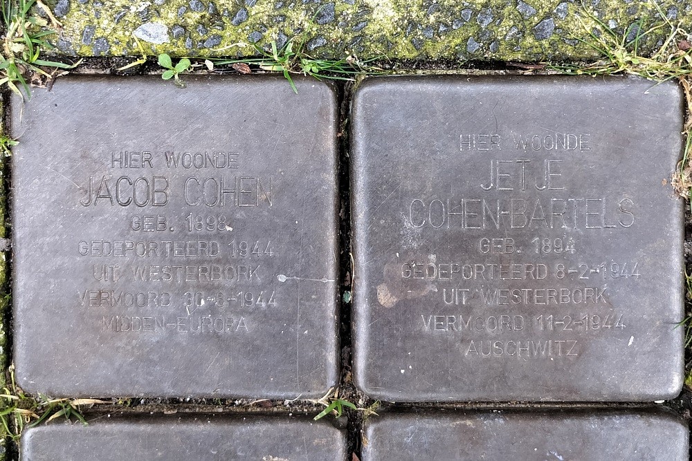 Stolpersteine Juliusstraat 7 #2