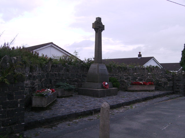 Oorlogsmonument Llandissilio