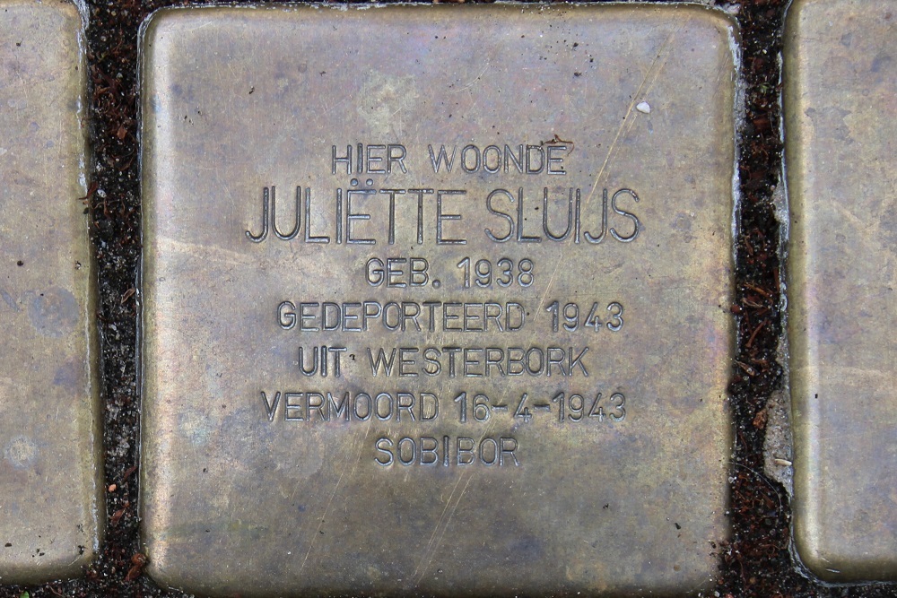 Stumbling Stones Waverstraat 79-1 #3