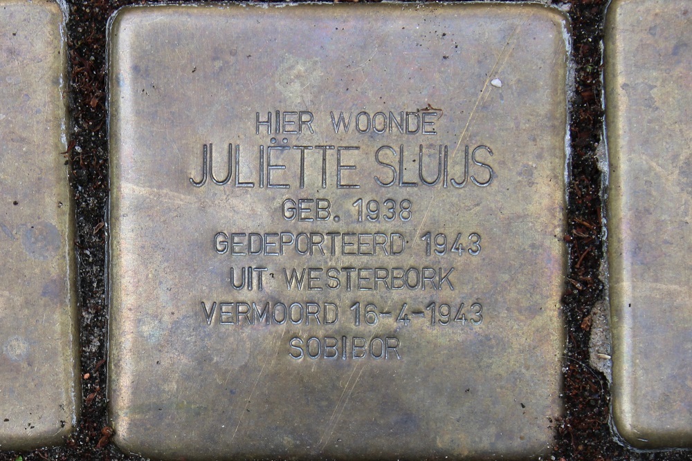 Stolpersteine Waverstraat 79-1 #3