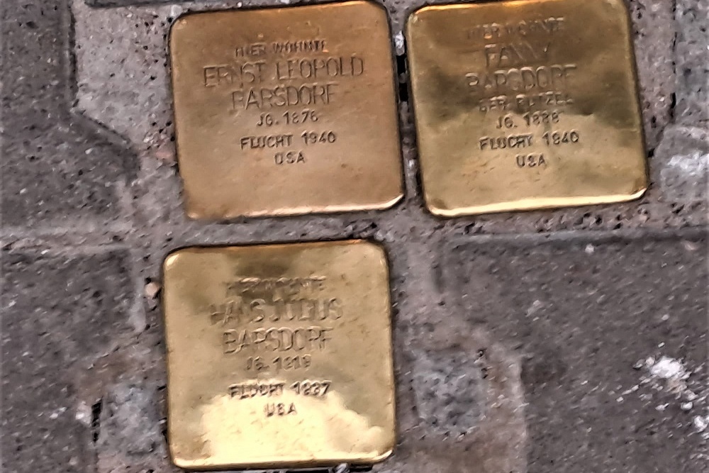 Stolpersteine C1-9 #1