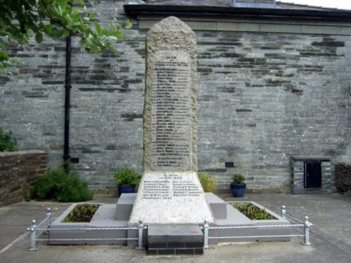 War Memorial Newcastle Emlyn