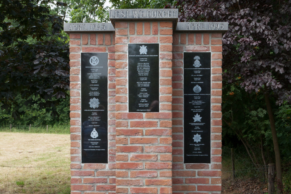 Memorial Canadian Soldiers Warnsveld