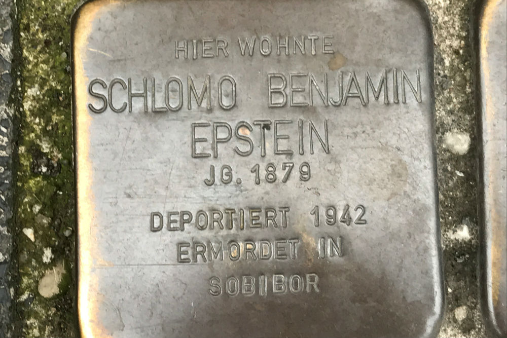 Stolpersteine Poststrae 37 #3