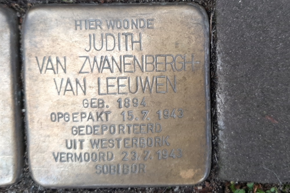 Stolpersteine Sint Janstraat 25 #4