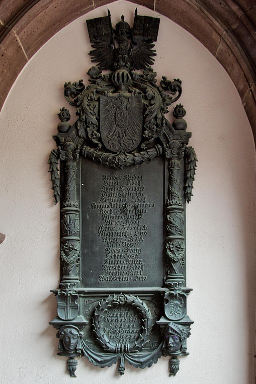 Franco-Prussian War Memorial Freiburg im Breisgau #1