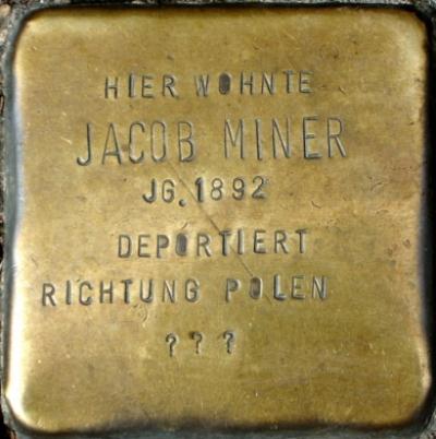 Stolpersteine Mittelstrae 1 #1