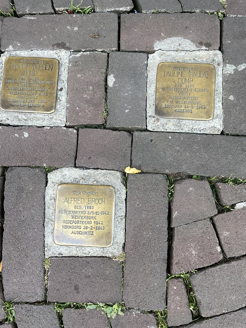 Stolpersteine Korte Haaksbergerstraat 27 #2