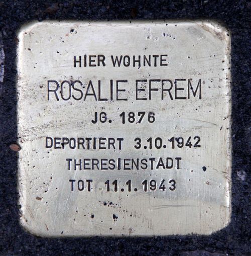 Stolperstein Moselstrae 9