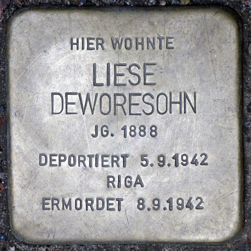 Stolpersteine Richard-Sorge-Strae 34 #2