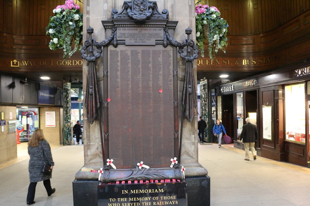 Oorlogsmonument Caledonian Railway #4