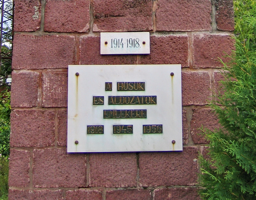 War Memorial Lovasberény #3