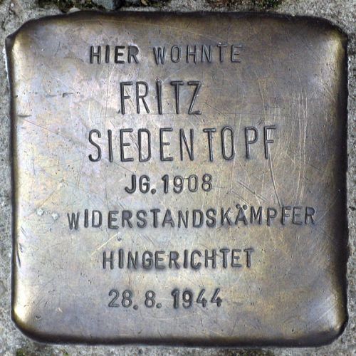 Stolperstein Willibald-Alexis-Strae 15