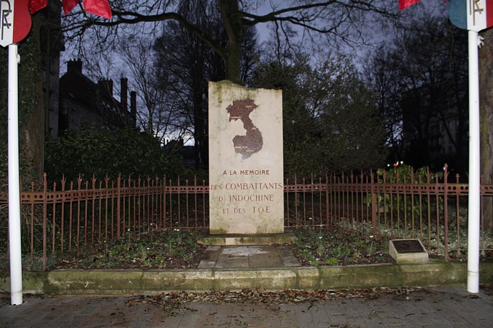 Monument Eerste Indochinese Oorlog Troyes #3